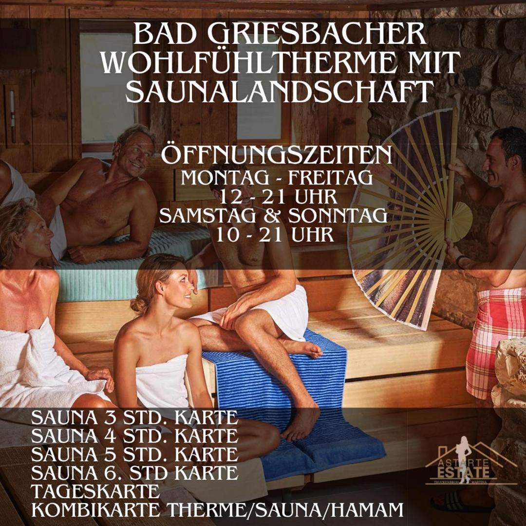 Fewo 20 - Appartement Im Rottalblick - Youngmodern Wohnen, Tiere Willkommen, Bademantelgang Zur Therme, Tv Und Balkon Bad Griesbach (Bavaria) Eksteriør bilde