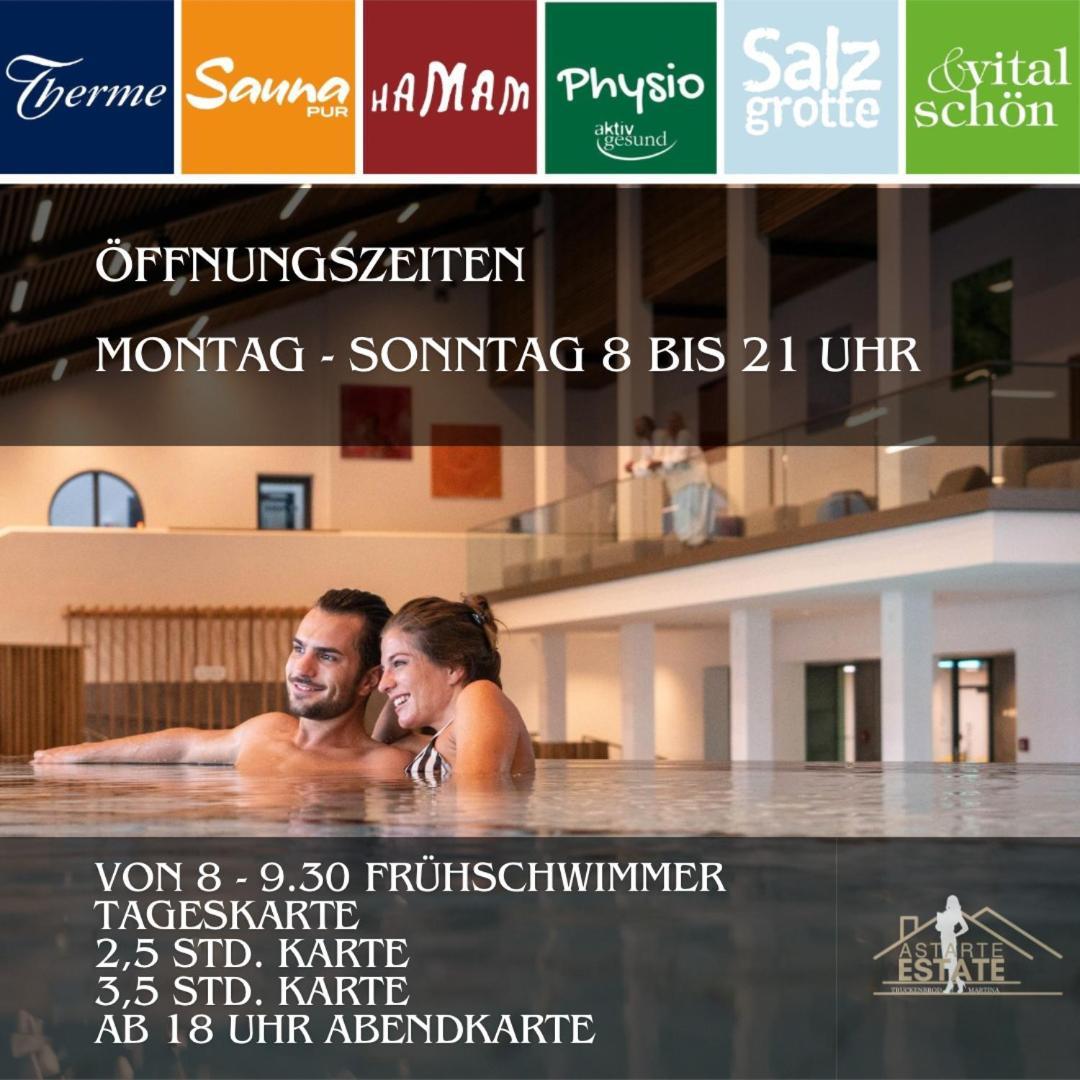 Fewo 20 - Appartement Im Rottalblick - Youngmodern Wohnen, Tiere Willkommen, Bademantelgang Zur Therme, Tv Und Balkon Bad Griesbach (Bavaria) Eksteriør bilde